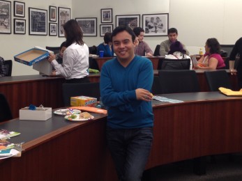 Carlos at Open House January 2015